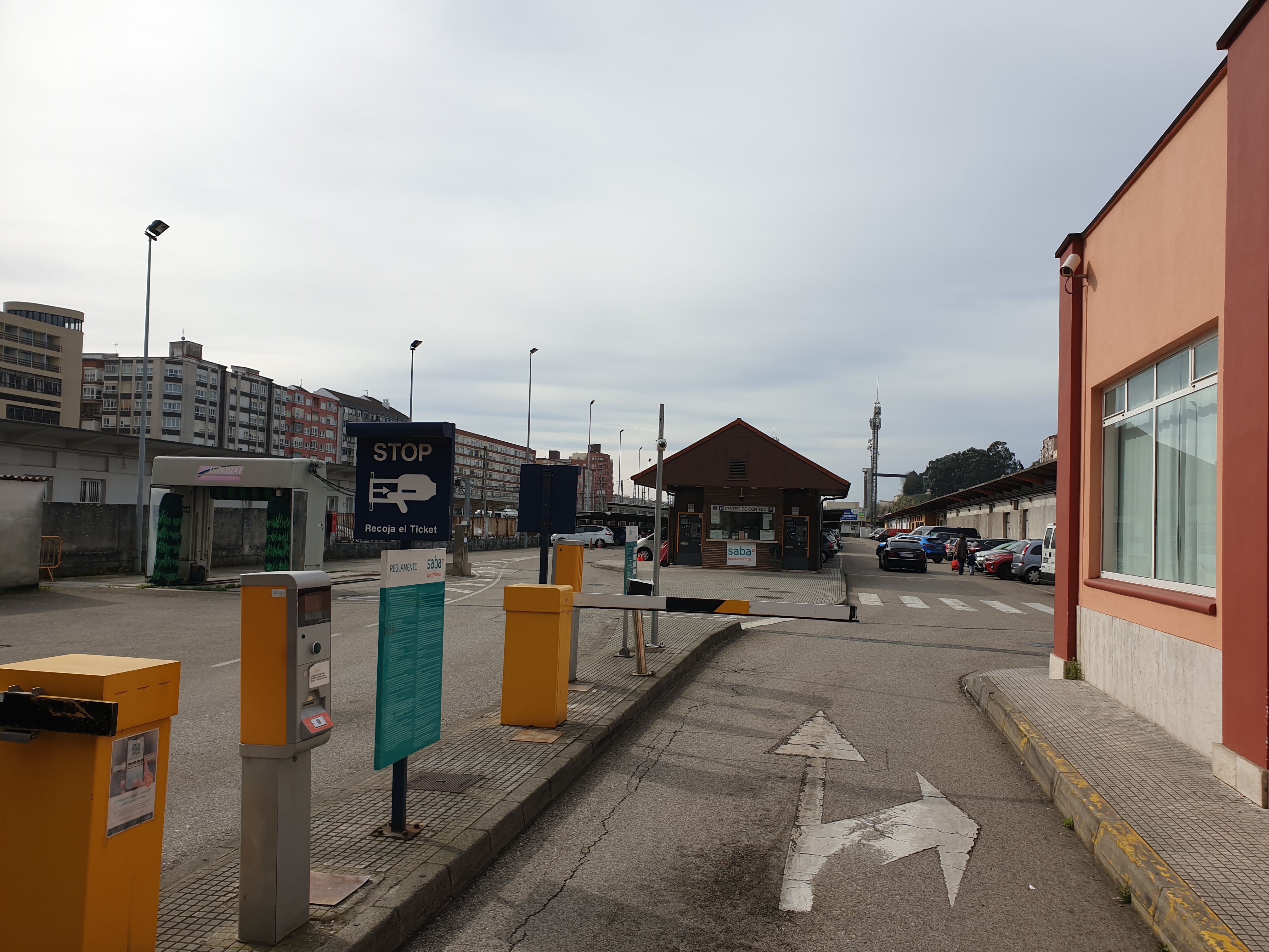Parking Saba Estación Tren Santander